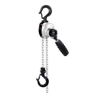 Paranco a Catena Manuale per Carichi Pesanti 1/2T (1100 libbre) Capacità 5FT (1,5 m) di Sollevamento, in Acciaio Legato G80, con Doppio Blocco, Paranco Meccanico a Trazione - Product Image 1