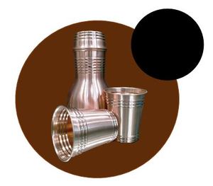 Decorative Copper Water Pitcher and Glass <b>Set</b> Premium Dining Drinkware for Table Serving and Hospitality Use - Product Image 3