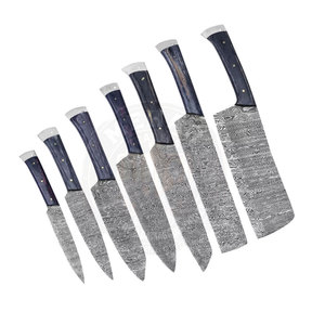 Customized Your Design Damascus Kitchen <b>Knife</b> <b>Set</b> Oem Service Professional Damascus Kitchen <b>Knife</b> <b>Set</b> - Product Image 1