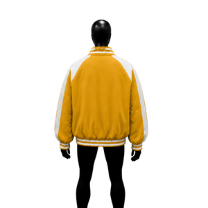 Veste universitaire de luxe pour homme en mélange de laine, style streetwear et mode classique en laine, avec collections tendance, veste d'hiver haut de gamme. - Product Image 2