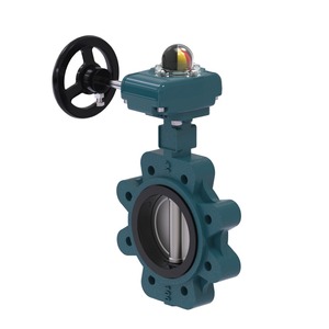 Vanne papillon 4M à triple décalage haute pression avec siège métallique pour isolation de vapeur industrielle - Product Image 2
