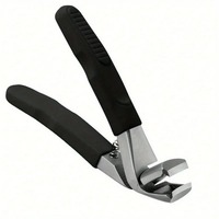 Ensemble de 5 coupe-ongles en acier inoxydable, outils de pédicure, coupe-ongles à bec d'aigle, coupe-ongles courbés, coupe-ongles épais/encrochés