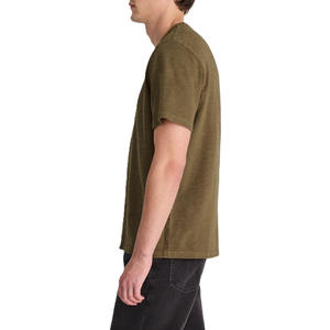 Camisetas de Hombre al por Mayor, Algodón Slub, Manga Corta, Corte Regular, Logotipo Bordado, Ropa Casual para Hombre - Product Image 5