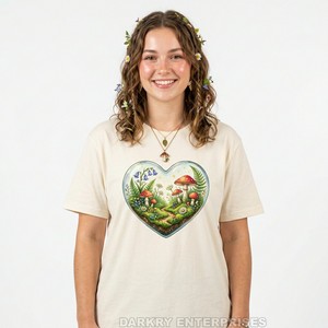 Camiseta de Mujer con Estampado de Corazón de Bola de Discoteca Personalizada, Camiseta Negra Brillante de Algodón al por Mayor, Fabricante OEM, Tops de Club para Damas, Digital - Product Image 5