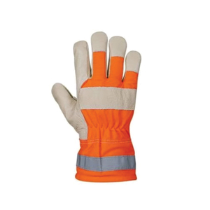 Guantes de Seguridad de Cuero Holy Signs International HSI-1009, Antivibración, Transpirables, Antideslizantes, Resistentes a la Abrasión, Elásticos - Product Image 4