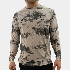 Maillot de pêche anti-UV de haute qualité à séchage rapide, vêtements de pêche à manches longues, impression sublimée personnalisée, UPF50+, chemises de pêche - Product Image 1