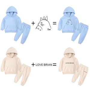 Conjuntos de Ropa para Niños y Niñas en Oferta, Sudadera Holgada con Hombros Caídos y Pantalones Anchos de Invierno, Conjuntos Deportivos para Niños - Product Image 5