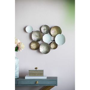 Decorazione da parete contemporanea in metallo da 24,5 x 18 pollici - Product Image 5