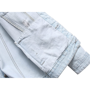 Vestes pour hommes tendance, dernières nouveautés, très vendues, élégantes, décontractées, classiques, en denim extensible, veste en jean pour hommes - Product Image 4