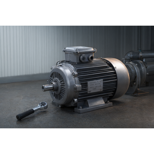 Moteur asynchrone triphasé 60 Hz 45 kW (60 CV) 2880 tr/min 2 pôles à montage sur bride pour machine à broyer et souffleur - Product Image 2