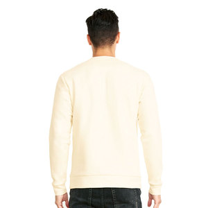 Basics Cotton Blended High Quality Factory Wholesale Printed Casual Sports Style Long Sleeve <b>Top</b> Men Round Neck Sweatshirt - Product Image 1