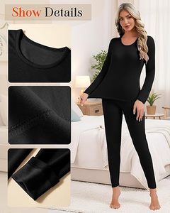 Sous-vêtements thermiques sans couture pour femmes, sweat-shirt à manches longues, textile pakistanais de très haute qualité - Product Image 5