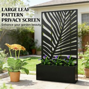 Jardinières et pots de fleurs en métal pour jardins, terrasses et balcons - Product Image 3