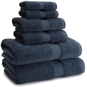 Ensemble de serviettes de bain de luxe pour hôtel et spa, 100% microfibre, haute absorption, écologiques, séchage rapide, douces, motif de dessin animé pour enfant - Product Image 1