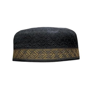 Meilleur prix de gros pour les bonnets de prière musulmans à la mode, chapeaux islamiques arabes élégants et personnalisés, respirants, bonnets de prière pour hommes à bas prix - Product Image 1