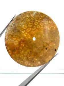 A K Gems - Esfera de Reloj de Lujo Clásica y Elegante Hecha a Mano con Piedra de Coral Natural, Personalizada, 37 mm, Corte Plano de 0,90 mm - Product Image 3