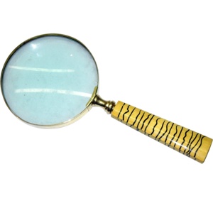 2025 Vintage inspiré de haute qualité en laiton loupe de poche artisanat indien nouveau Design Bronze Antiquités lecture en gros - Product Image 1