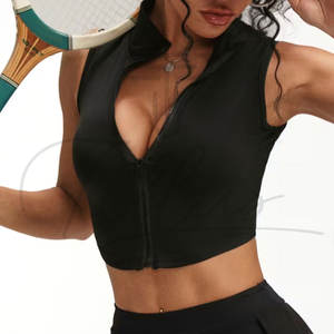 Tops Cortos Casuales para Mujer, Última Tendencia, Gran Venta, Precio Económico, Camisetas Cortas para Mujer, Material Personalizado, Tops Cortos de Verano para Mujer - Product Image 4