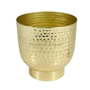 Maceta de Vidrio con Recubrimiento en Polvo, Duradera, Multiusos, para Interiores y Exteriores, con Drenaje - Product Image 3