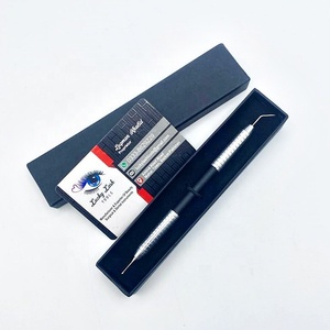 Aiguille à pointe noire et argentée mi-mate Outil perm de levage de volume de cils efficace avec lotion de séparateur de cils et outils de gel - Product Image 4