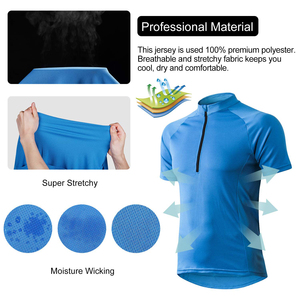 Maillot de cyclisme professionnel pour hommes, vêtements de vélo de montagne à séchage rapide, légers et respirants, pour les cyclistes professionnels - Product Image 4