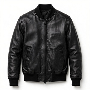 Chaqueta de cuero premium de alta calidad, muy elegante y genial para hombres. - Product Image 5