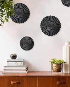 Escultura de pared de hierro de gran calidad a un precio razonable para sala de estar, dormitorio, oficina, diseño moderno de decoración de pared de metal. - Product Image 5