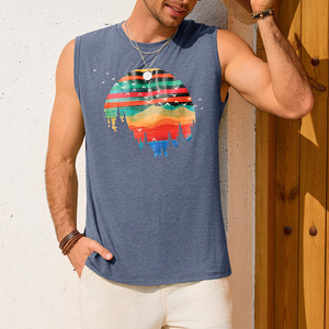Camiseta sin mangas para gimnasio, fitness, entrenamiento, correr, culturismo, ropa deportiva ligera y transpirable - Product Image 5