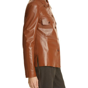 Veste en cuir véritable pour femme, tendance 2026, design personnalisé, dernière collection, manches longues, veste en cuir pour femme - Product Image 2