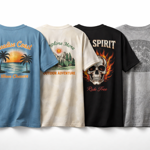 Camisetas Casuales Personalizadas al por Mayor - 100% Algodón de Secado Rápido y Transpirable Directo de Fábrica - Product Image 2