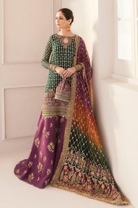 Robes de soirée de créateur, mode pakistanaise, costumes brodés, robes de soirée, mesures personnalisées, designs de couleurs - Product Image 3