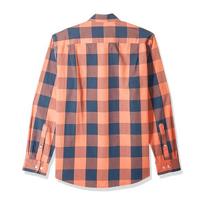 Camisa de Manga Larga Casual para Hombre, Estilo Ejecutivo, Corte Ajustado, 100% Algodón Twill, Transpirable, Proveedor Mayorista OEM - Product Image 2