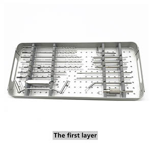 Kit de Instrumentos Ortopédicos Manuales para Extremidades Superiores, Juego de Instrumentos Quirúrgicos Veterinarios de Acero Inoxidable con Placa de Bloqueo, CE por Grip Surgical - Product Image 5