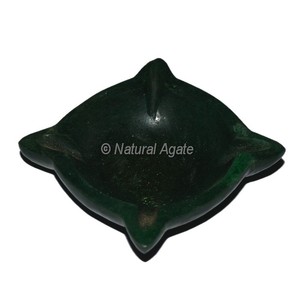 Cuenco de Piedra de Jaspe Rojo Tallado a Mano, Diseño Único - Product Image 3