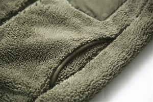 2024 gros hommes tactique coquille souple polaire Sherpa polaire veste en plein air montagne escalade hiver chaud vestes polaire fermeture éclair - Product Image 5