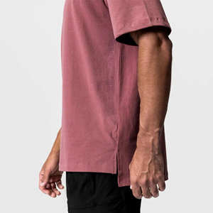 Direct Factory Sale Men's Oversized T-shirt 100% Cotton Knitted Quick Dry Breathable Hot Selling With <b>Low</b> Moq Oversized T-Shirt - Product Image 5