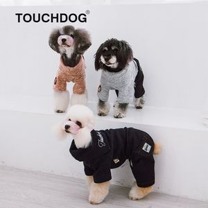 Completo Outfit Maglione Avvolgente e Pantaloni in Denim per Animali Domestici: Abbigliamento Perfetto per il Tuo Amico Peloso - Product Image 5