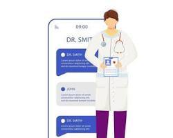 Application de télémédecine, consultations médicales en ligne, rendez-vous vidéo, ordonnances électroniques, dossiers médicaux, soins sécurisés des patients, internet - Product Image 3