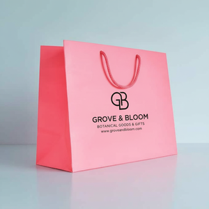 Vietnam Custom Branded Handmade <b>White</b> <b>Paper</b> Luxury Shopping Bag with Custom Logo for Supermarket and Boutique Packaging - Product Image 6