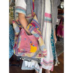 กระเป๋าโท้ทงานฝีมือสไตล์วินเทจ คันธา สำหรับผู้หญิง ใช้ได้ทุกวัน ปักลายดอกเดซี่ ปิดด้วยซิป ทำจากผ้าแคนวาส สีพื้น ลายเรียบง่าย เหมาะสำหรับฤดูร้อน - Product Image 5