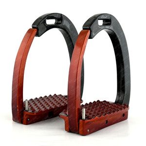 ปลอกโกลนขี่ม้าแบบอังกฤษมีความยืดหยุ่นสำหรับนักขี่ม้าอานม้าแบบตะวันตก - Product Image 4