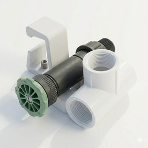 ชุดทำความสะอาดแผงโซลาร์เซลล์ไฮโดรพลัส อินเตอร์เนชั่นแนล พร้อมหัวฉีดน้ำ ท่อรีไซเคิล ข้อต่อที UPVC ตัวหนีบยึดโครงโซลาร์เซลล์ และอุปกรณ์เสริมสำหรับทำความสะอาดท่อ - Product Image 1