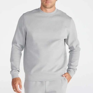 Sweat-shirts à col rond pour homme en molleton écologique, coupe classique, personnalisables avec broderie, mélange de coton, pour l'automne - Product Image 5