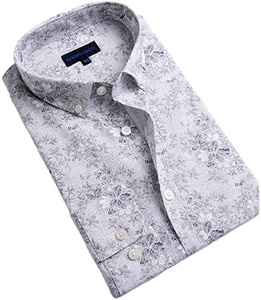 Chemises décontractées pour hommes de grande taille tissées et tricotées respirantes, douces et à séchage rapide, pour l'été et le printemps. - Product Image 4