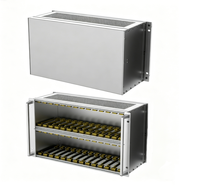 Kit de sous-rack RDEKONO Schroff Elma Polyrack EuropacPRO 19 pouces 3U 6U 4U CPCI pour composants électroniques de blindage lourd ou léger à rétrofiter
