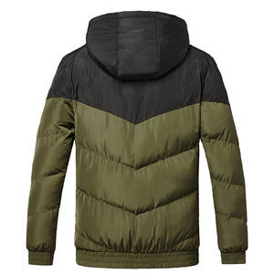 Nouveauté : Vestes matelassées pour hommes avec logo personnalisé, vestes d'hiver à bulles pour hommes, design personnalisé, veste matelassée tendance - Product Image 2