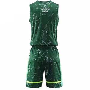 Conjunto de Uniforme de Baloncesto Ligero Premium para Adultos, Transpirable, de Secado Rápido, Ropa Deportiva, Uniforme de Equipo de Baloncesto en Oferta - Product Image 1