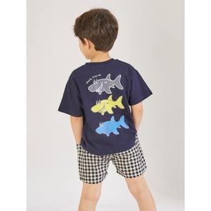 Camiseta Casual de Verano Estilo Coreano OZKIZ para Niños de 2 a 6 Años, Moda Infantil con Estampado de Dibujos Animados, Tela Jersey al por Mayor - Product Image 1
