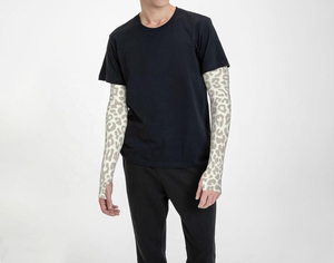 Manchons de bras sans couture personnalisés imprimés en sérigraphie, protection UV, légers, respirants, en nylon et cachemire, pour le cyclisme - Product Image 1