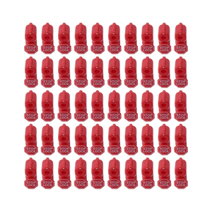 Stop Lock Peg Hook 6mm <b>Plastic</b> Red Security Lock Retail Shop Anti-Theft Display - Product Image 6